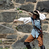 Athos and D'Artagnan sparring